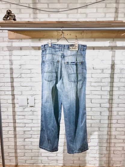 "SOUTH POLE" Old Wide Denim Pants