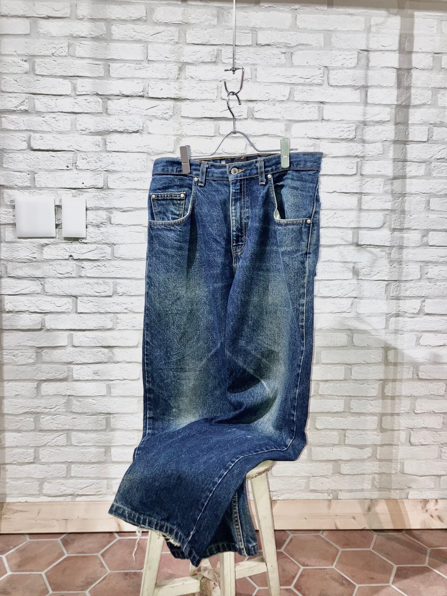 "Levi's SILVER TAB" Old Wide Denim Pants