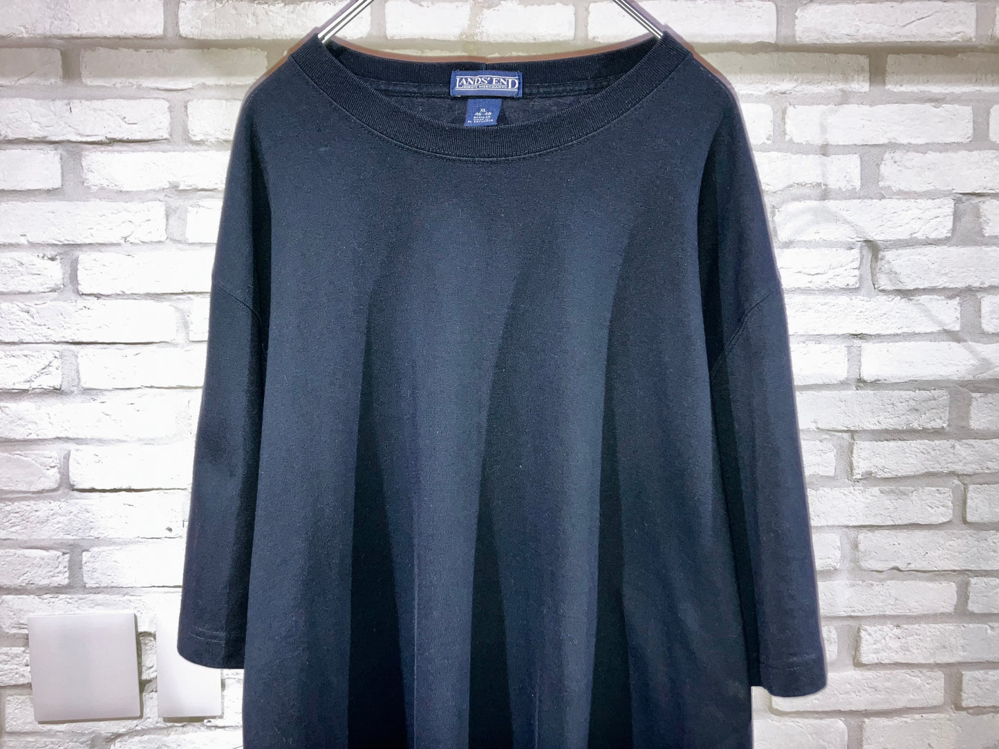 "LANDS'END" 00s Oversized Plain Tee