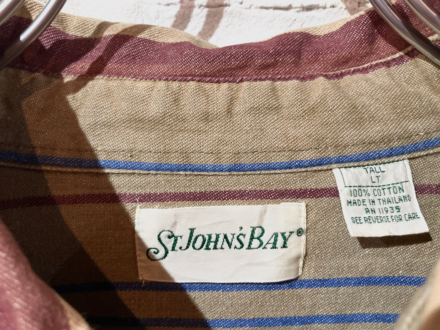 "ST JOHN'S BAY" Old Stripe Shirt