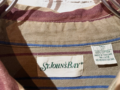 "ST JOHN'S BAY" Old Stripe Shirt