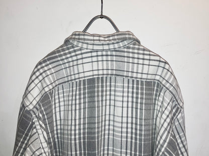 "ST JOHN'S BAY" Old Heavy Flannel Check Shirt