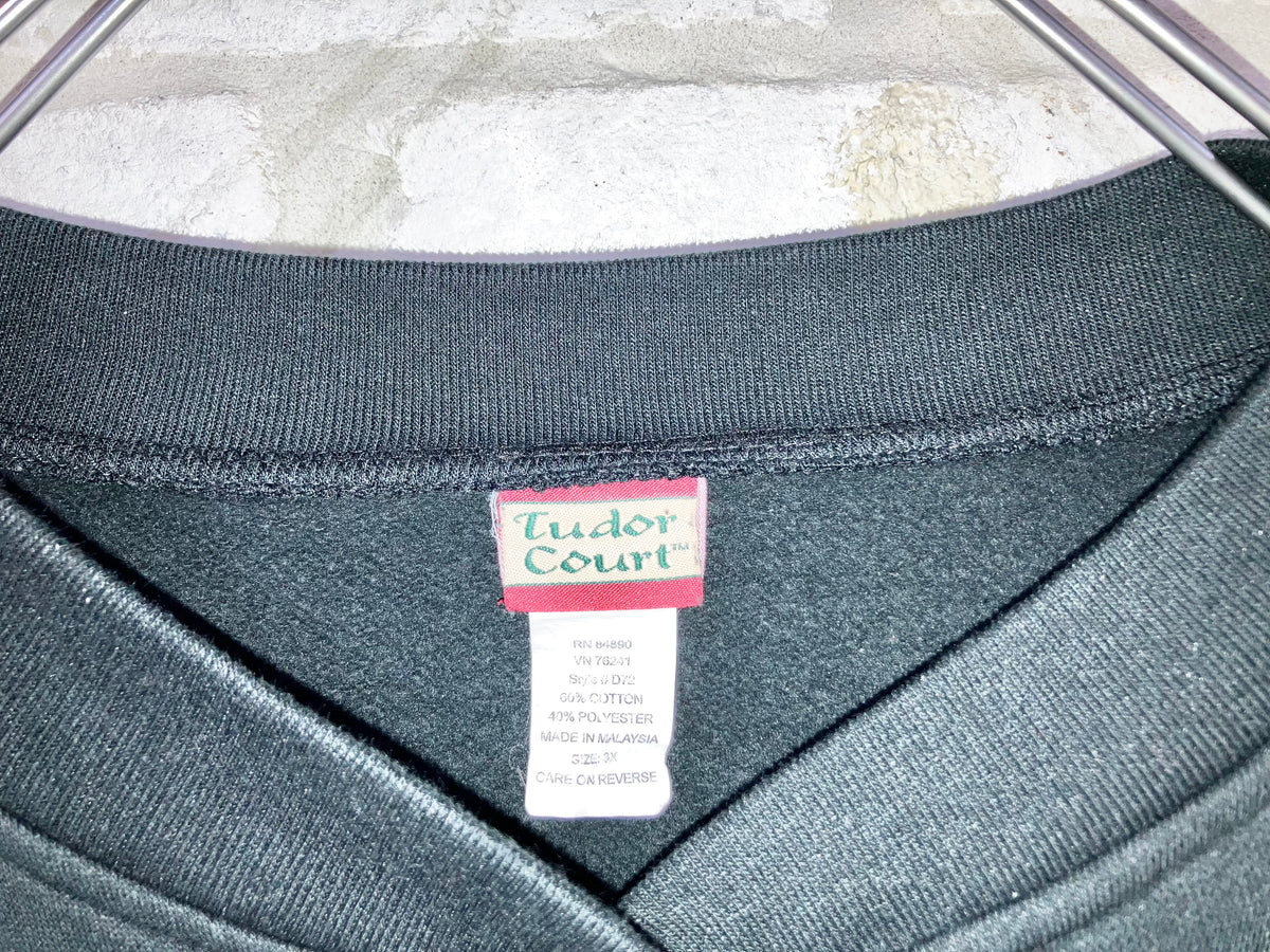 00s Oversized Design Sweat Blouson
