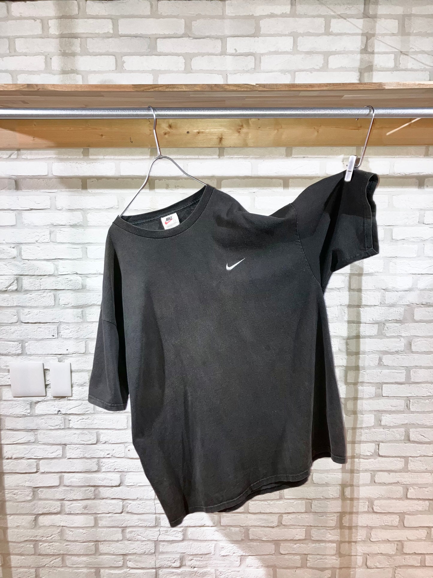 "NIKE" Old Oversized Embroidery Tee