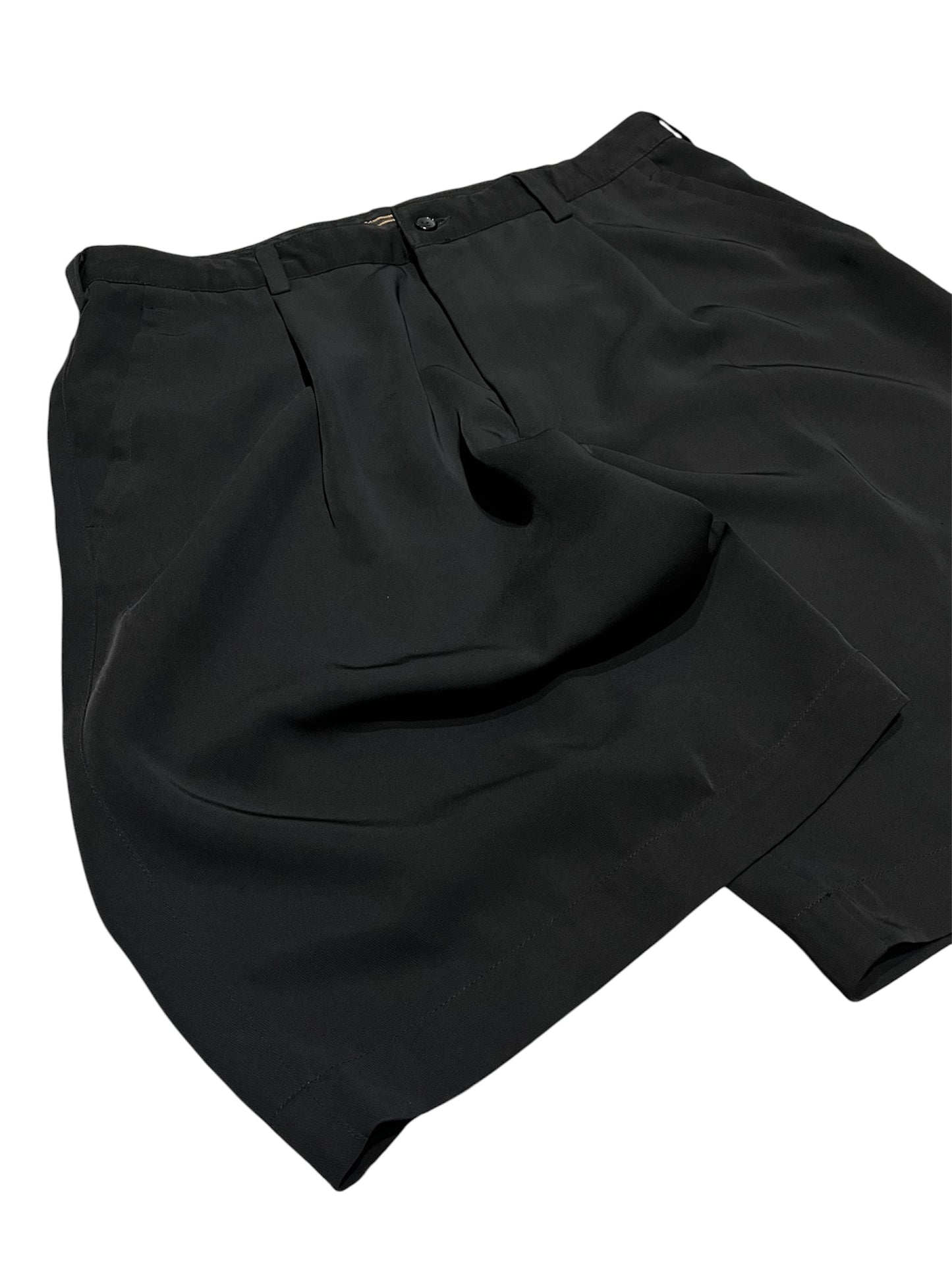 Black Slacks Shorts
