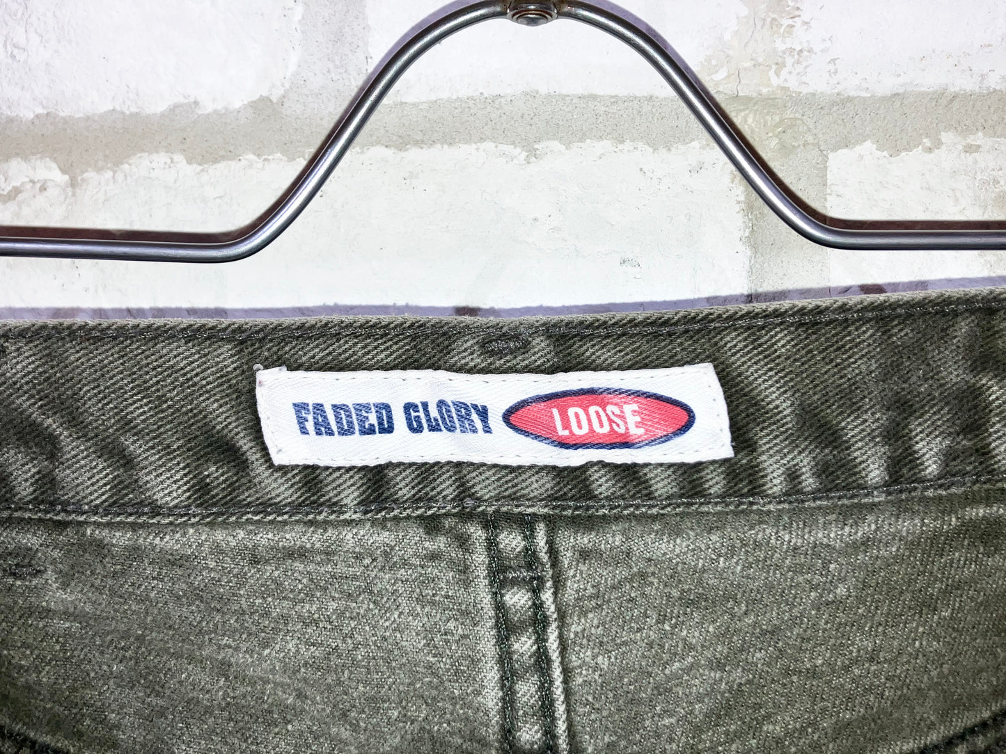 Old Color Denim Wide Shorts
