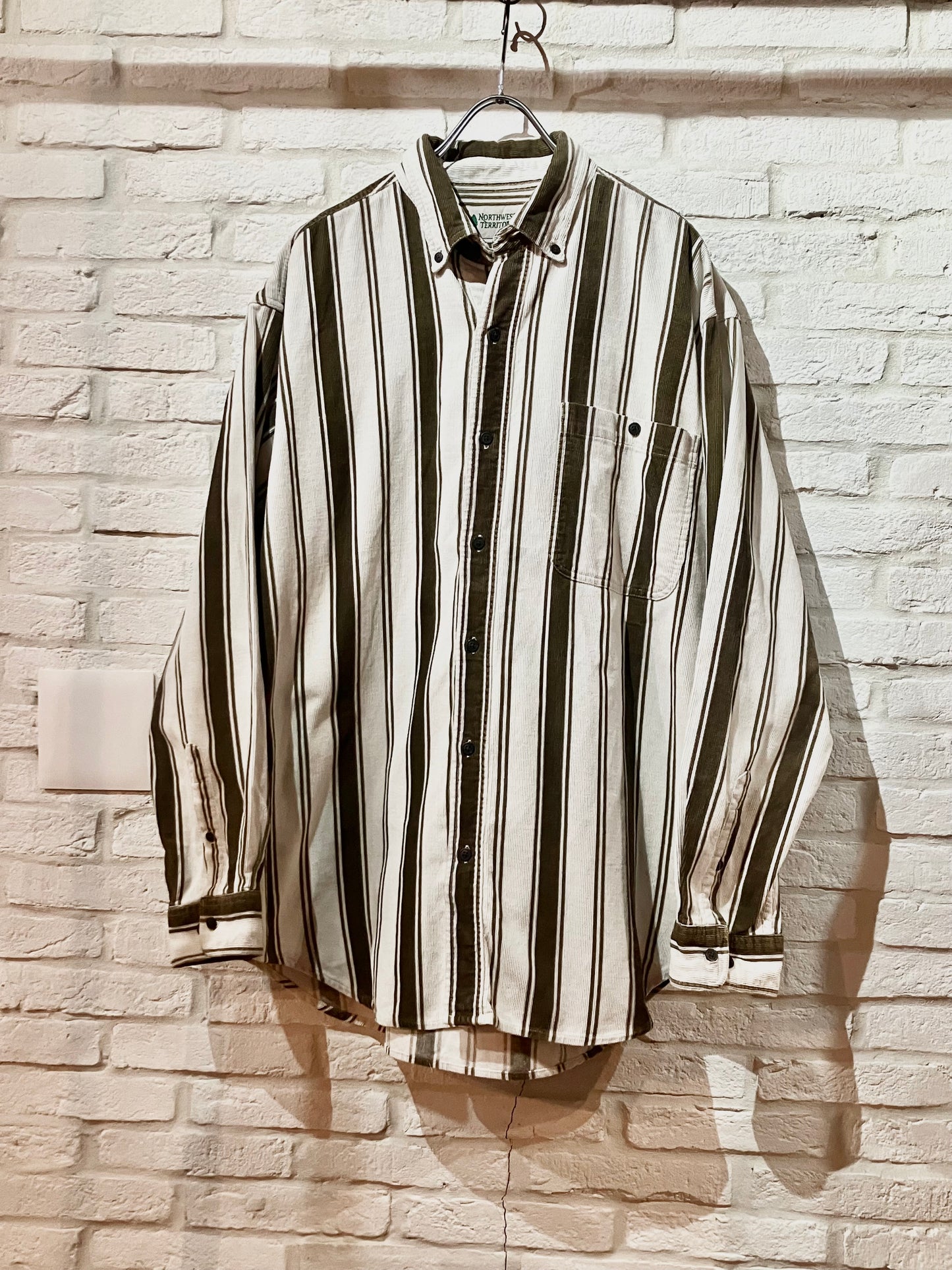 Old Stripe Couduroy Shirt