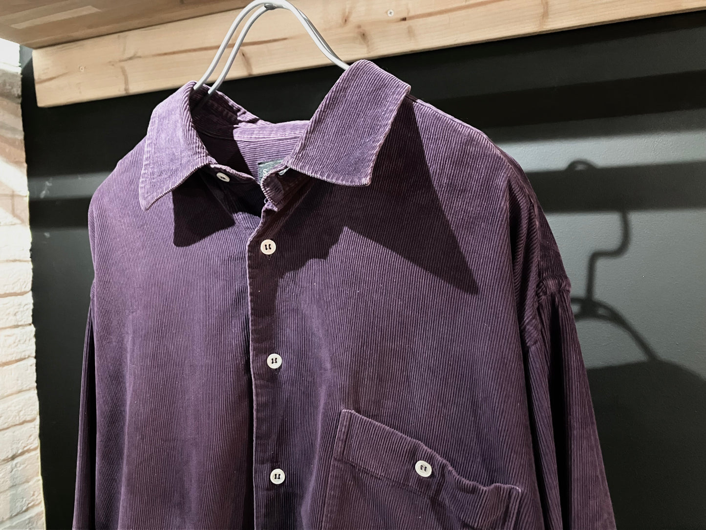 Old Nice Color Couduroy Shirt