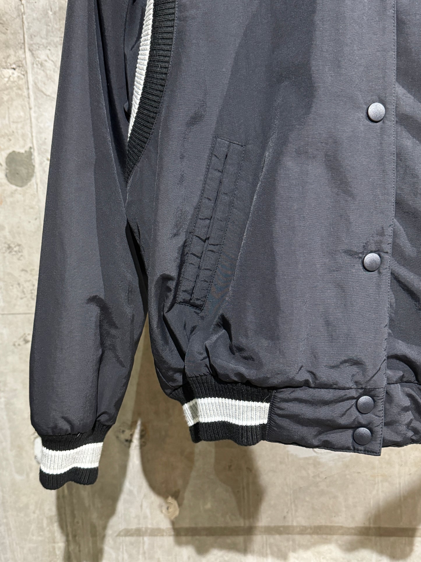 Lands End Rib Line Varsity Jacke