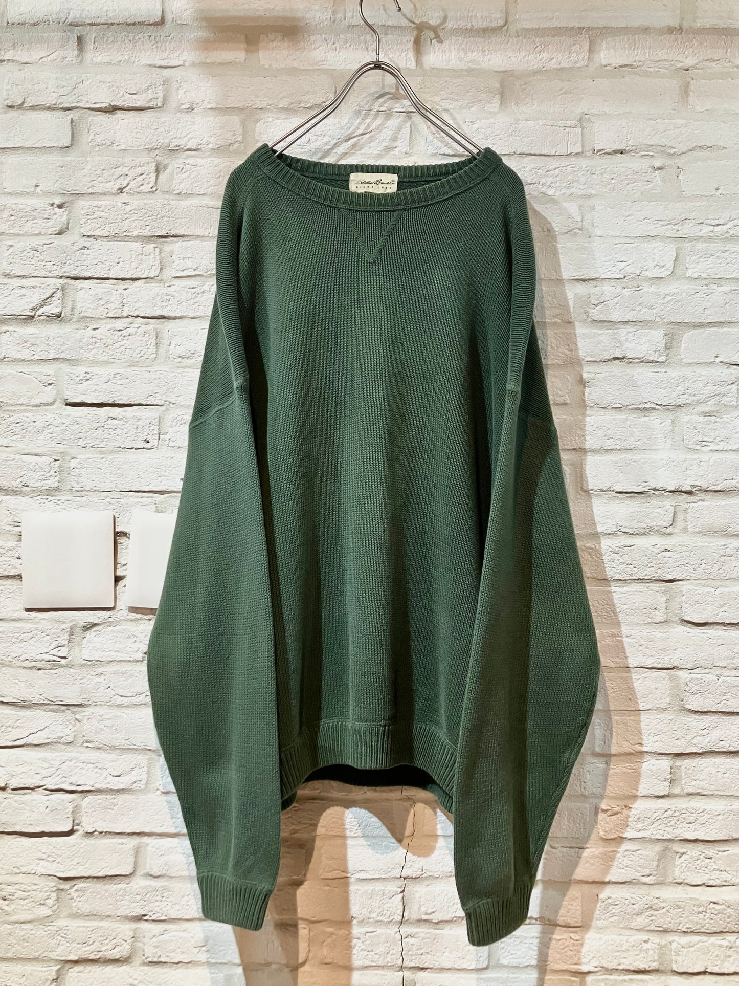 "Eddie Bauer" Old Cotton Knit