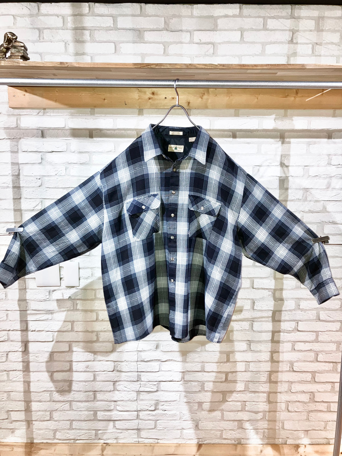 Old Oversized Check Shirt
