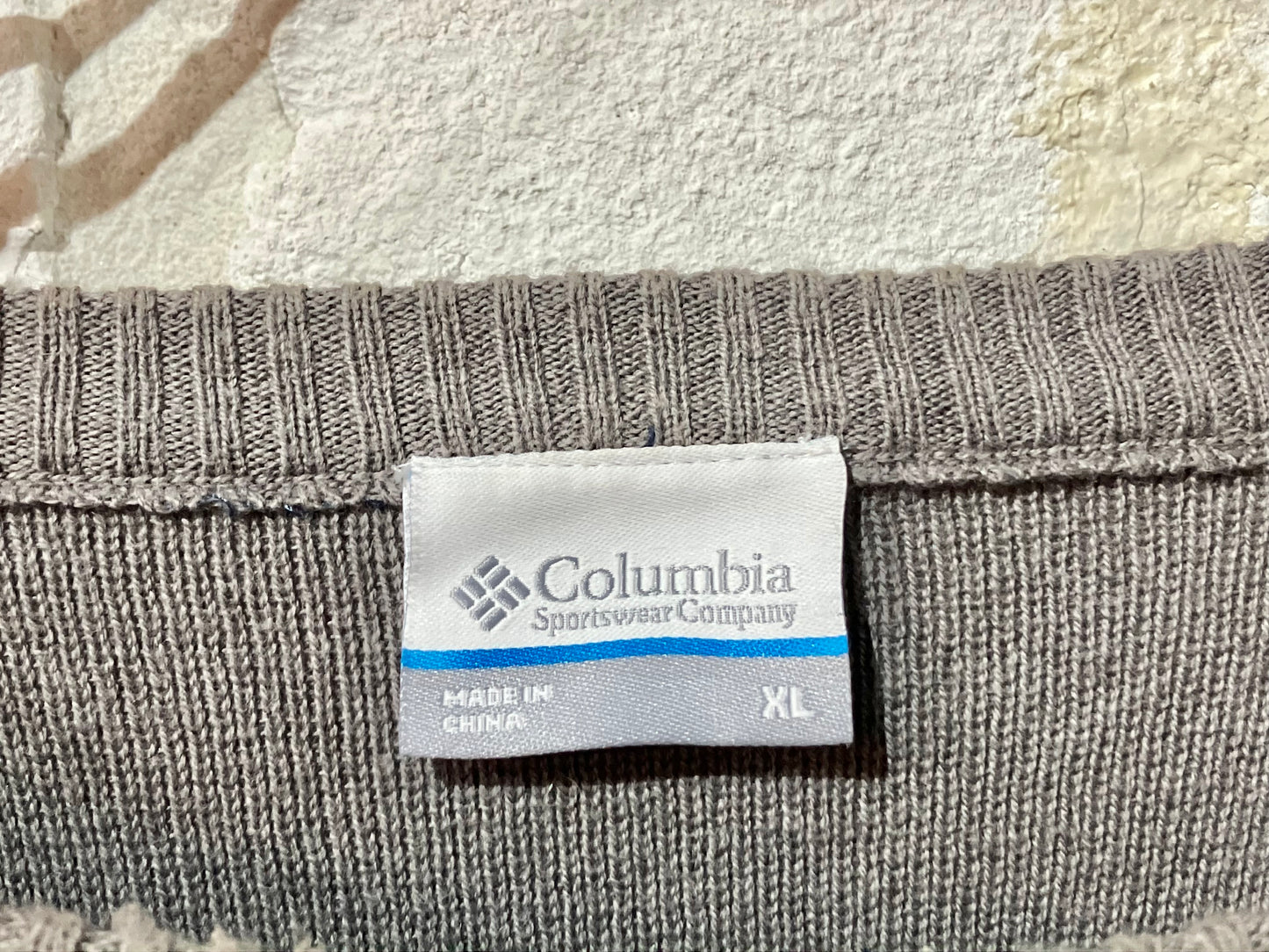 "Columbia" 00s Design Knit
