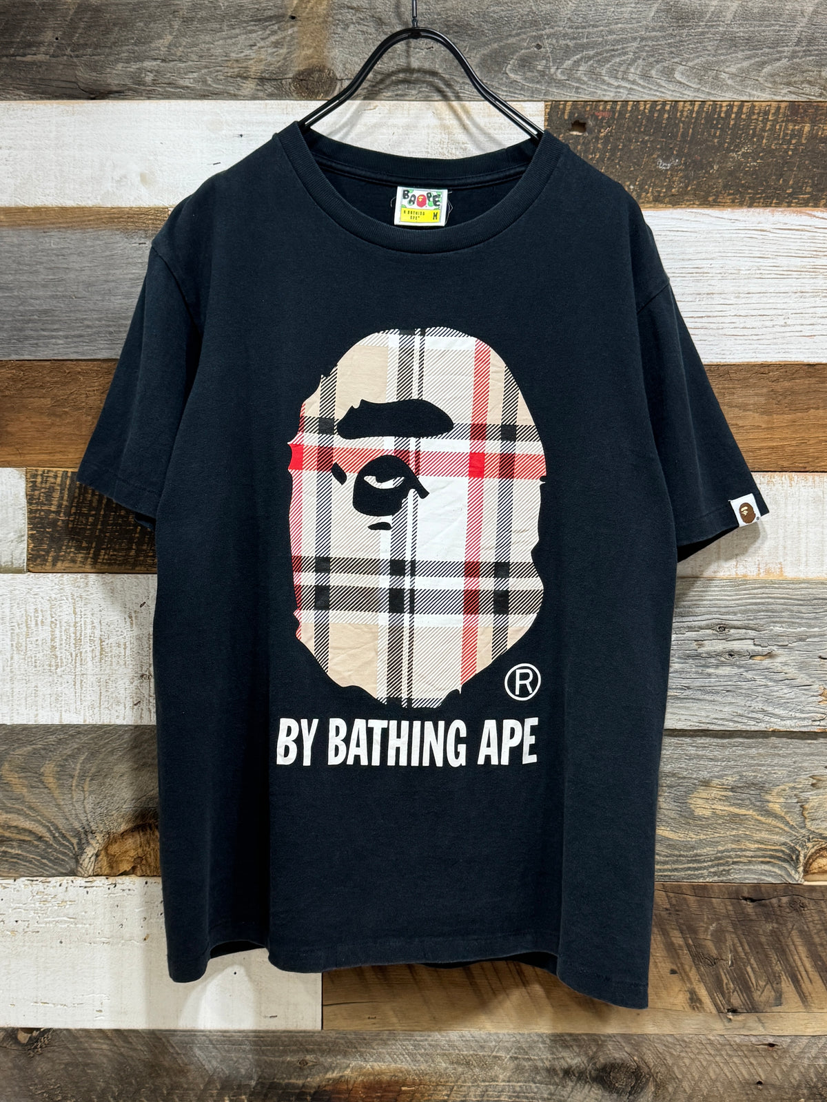 BAPE Check By Bathing Ape Tee – BUSINESS AS USUAL