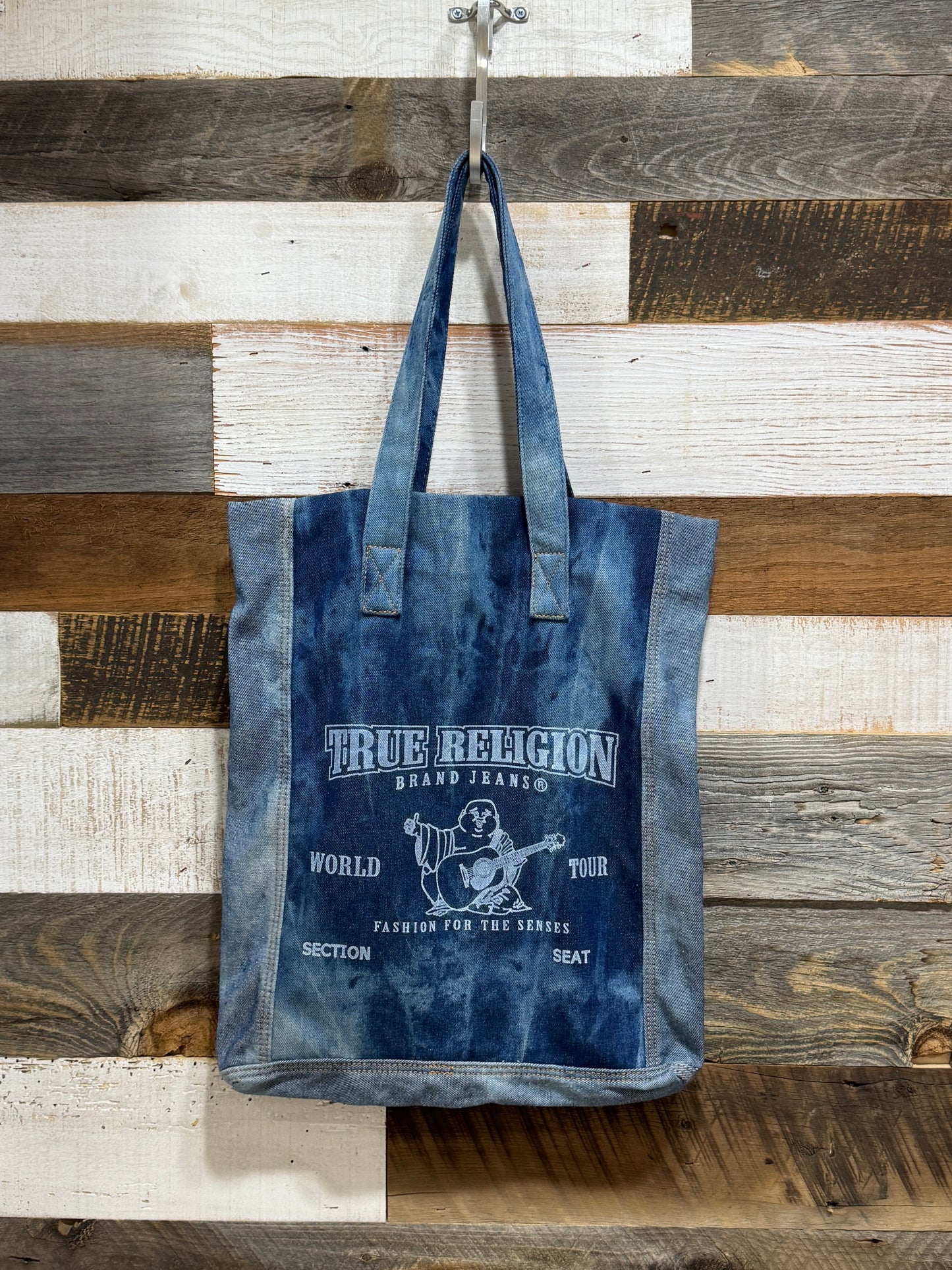 True Religion Denim Tote Bag