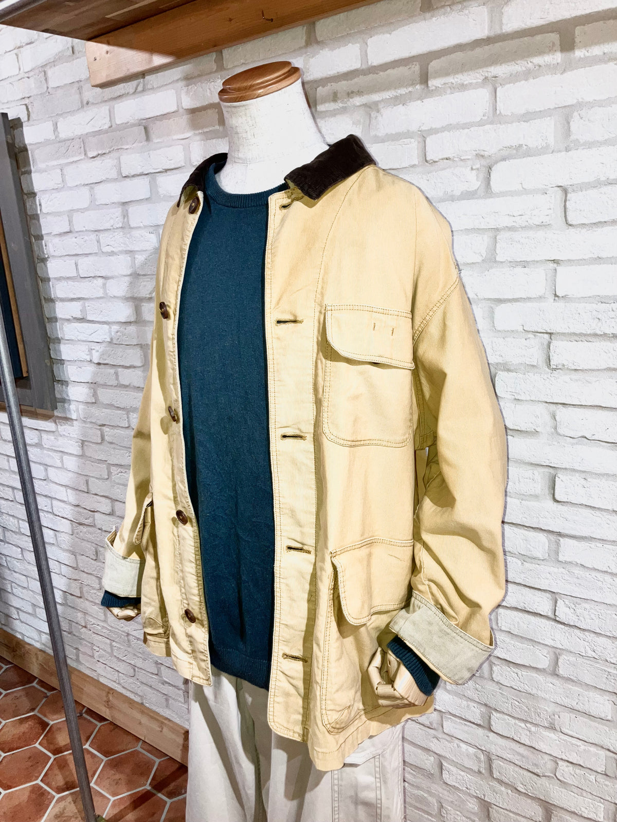 "Marlboro" Old Design Piqué Chore JKT