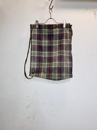 "J.CREW" Old Madras Check Bag