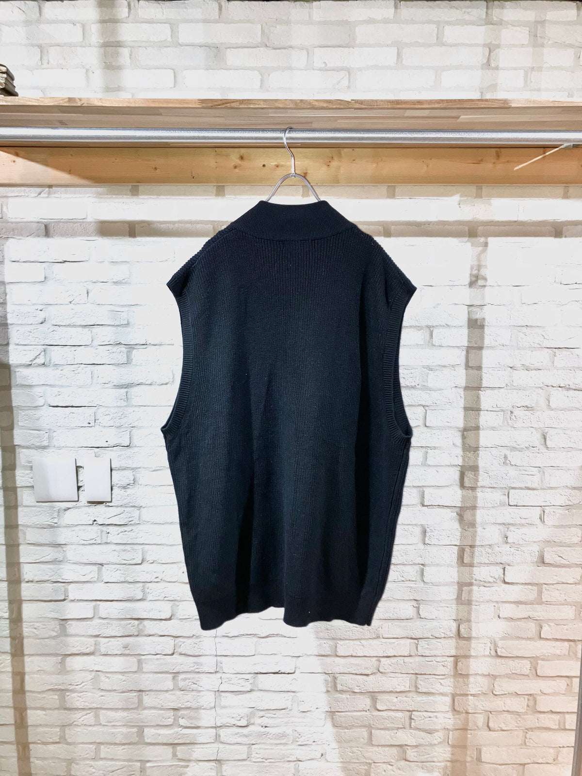 00s Oversized Drivers Knit Vest