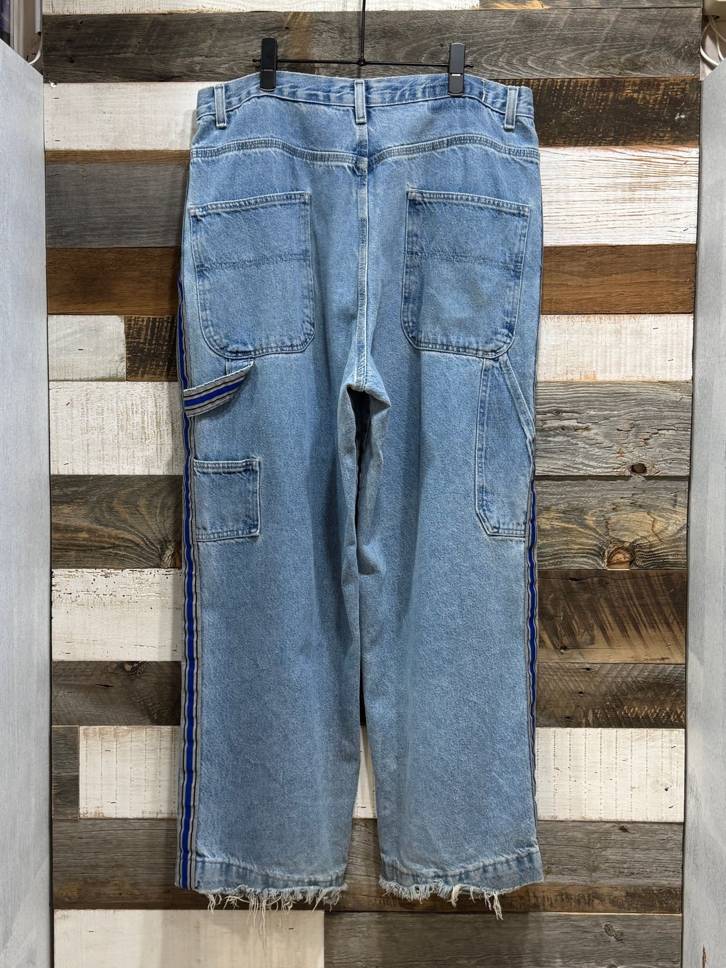 00s UTILITY Side Line Denim Painter Pants