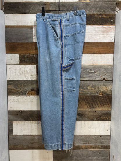 00s UTILITY Side Line Denim Painter Pants