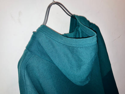 "Lee" Old Wide&Short Zip Up Hoodie