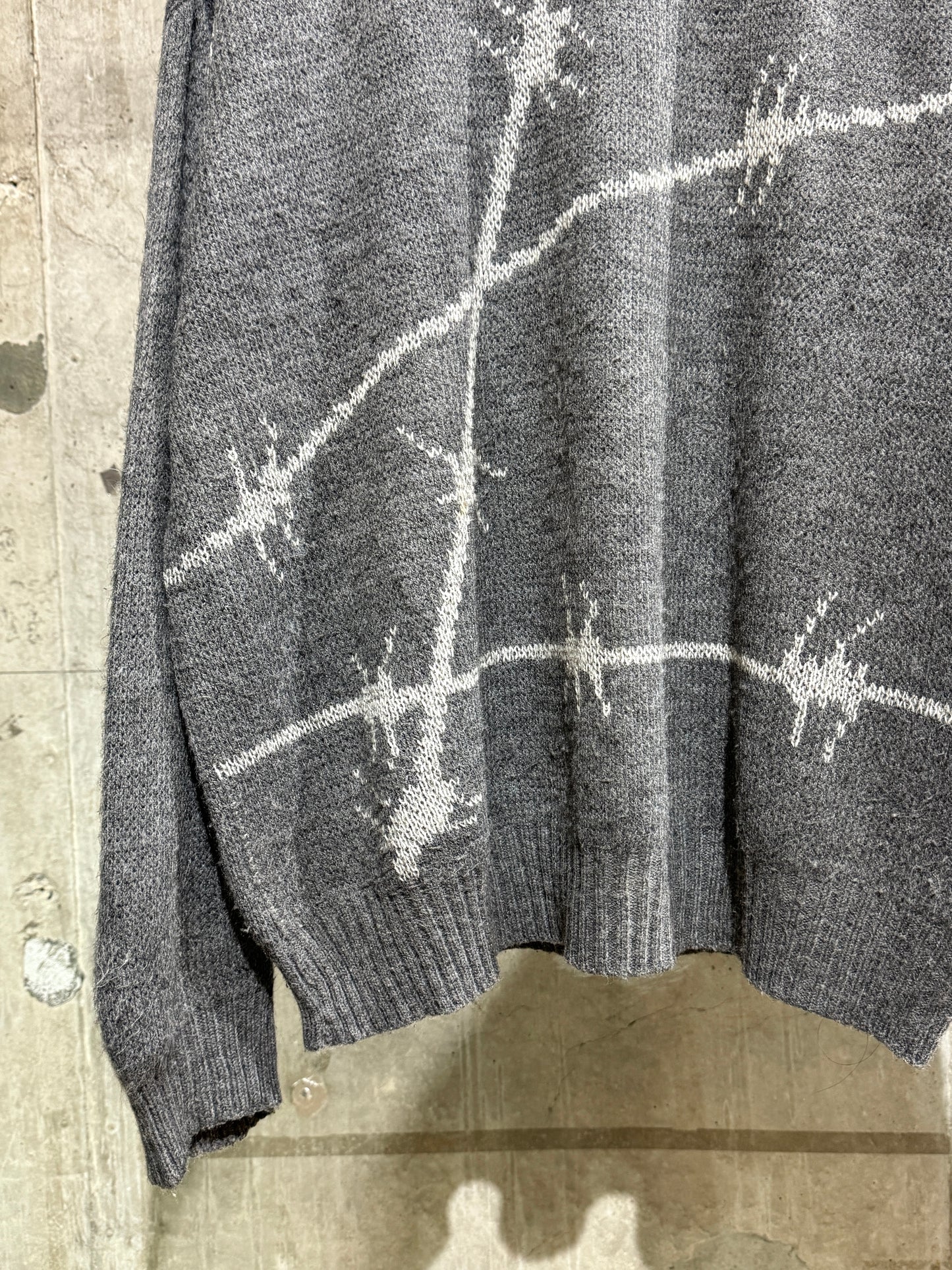 Vintage Mr. Rodia Barbed Wire Sweater