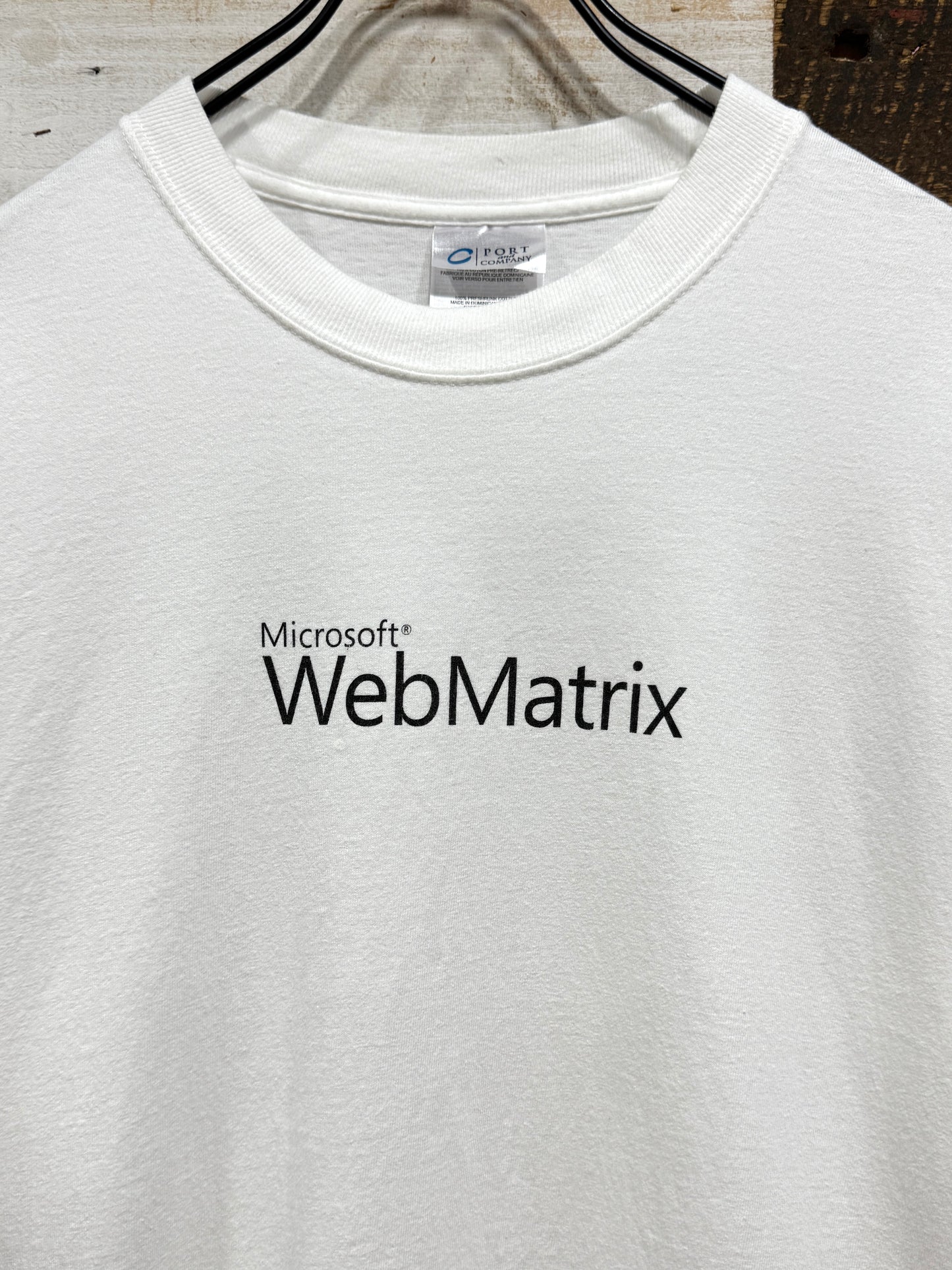 00s Microsoft WebMatrix Tee