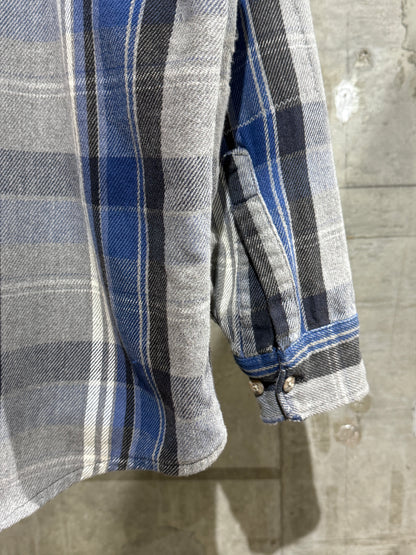 80's Vintage Heavyweight Flannel Plaid Shirt