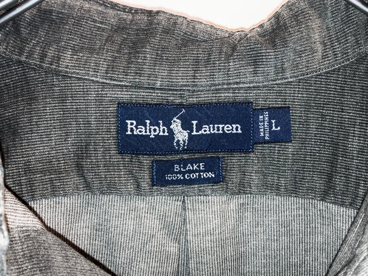 "Ralph Lauren" Old Design Couduroy Shirt