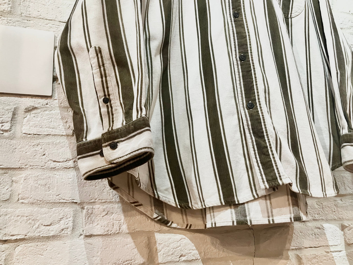 Old Stripe Couduroy Shirt