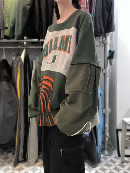 REMAKEBYK × Business as Usual Miami Circuit Crewneck