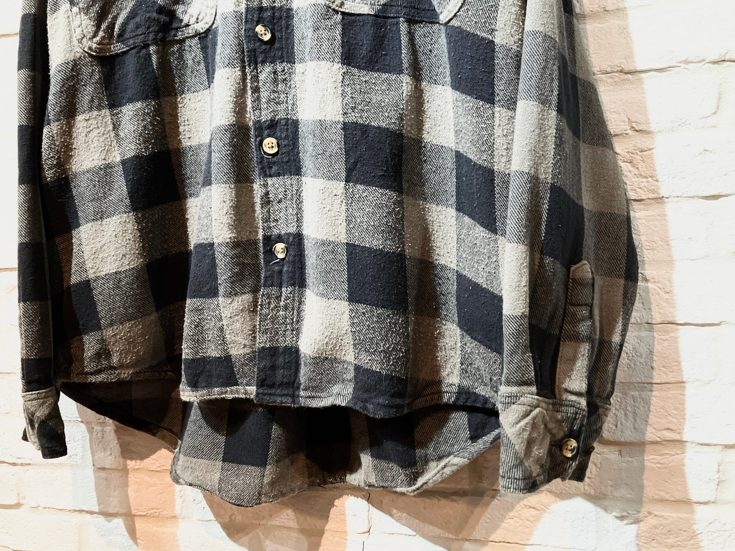 00s Heavy Flannel Check Shirt