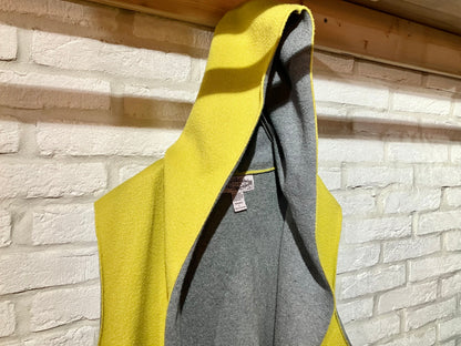 Old Design Long Hoodie Vest