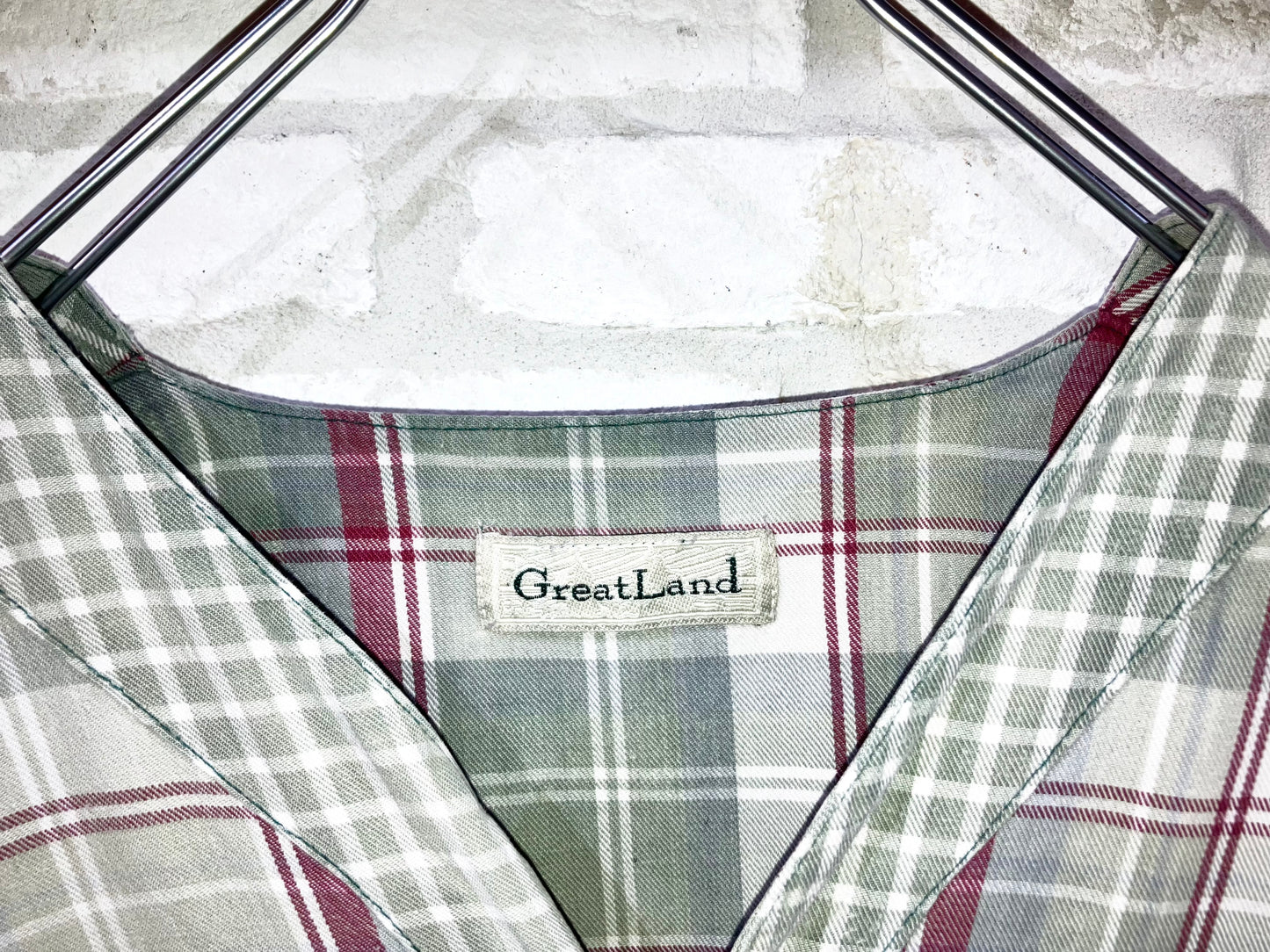 Old Pollover Check Shirt