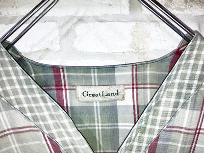 Old Pollover Check Shirt