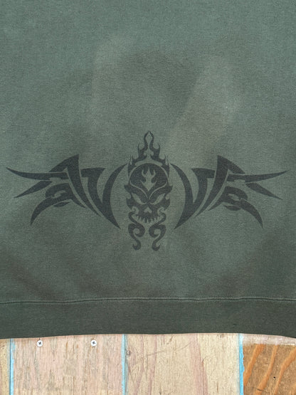 00s Top Heavy Tribal Dragon Hoodie