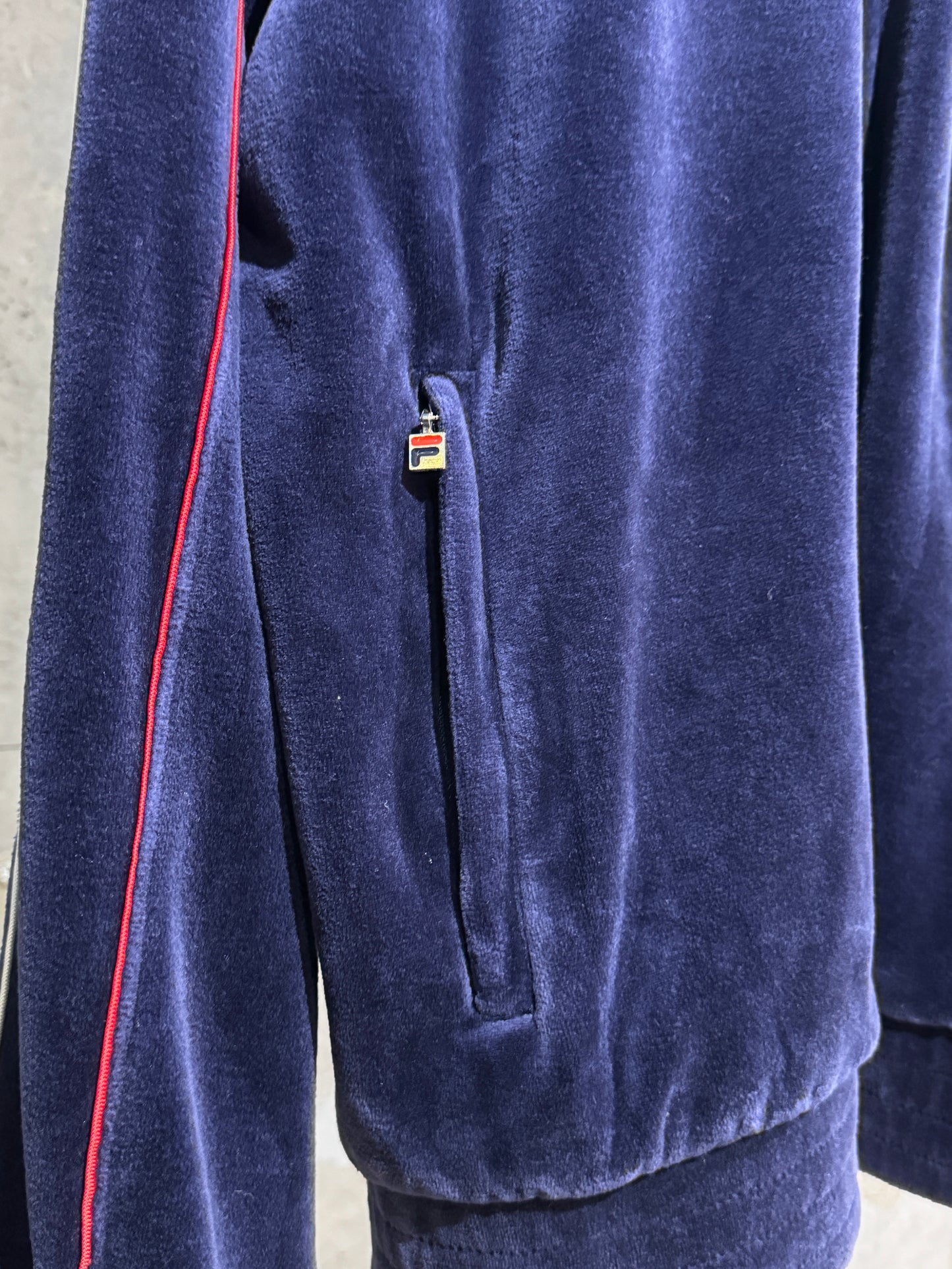FILA Velour Track Jacket