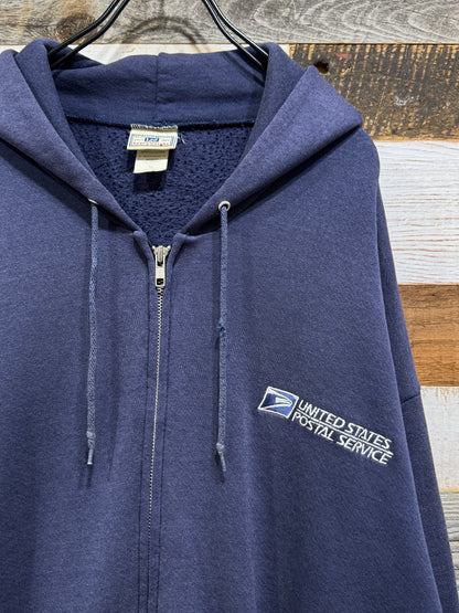 00s USPS Zip-up Hoodie