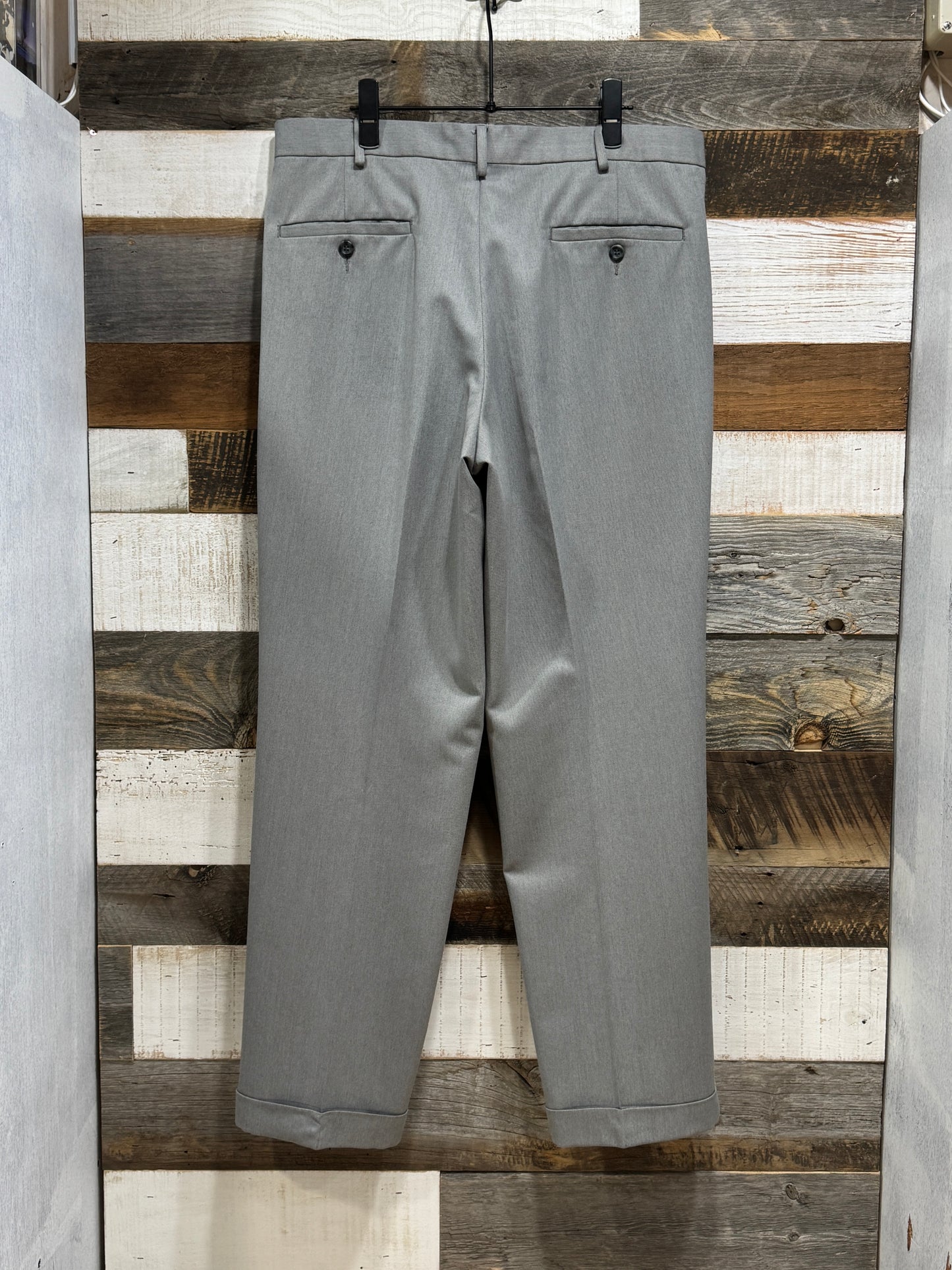 Dockers Grey Tuck Slacks