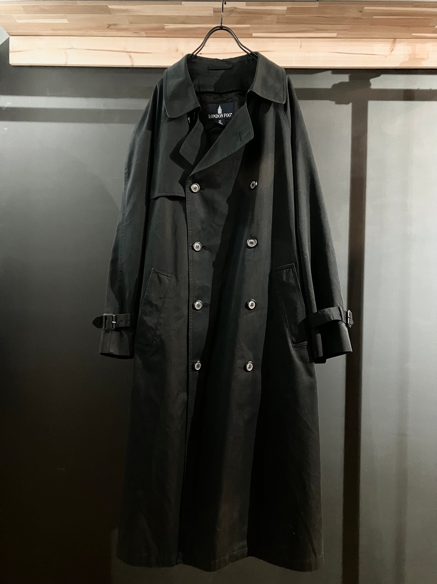"LONDON FOG" 00s Cotton Base Trench Coat