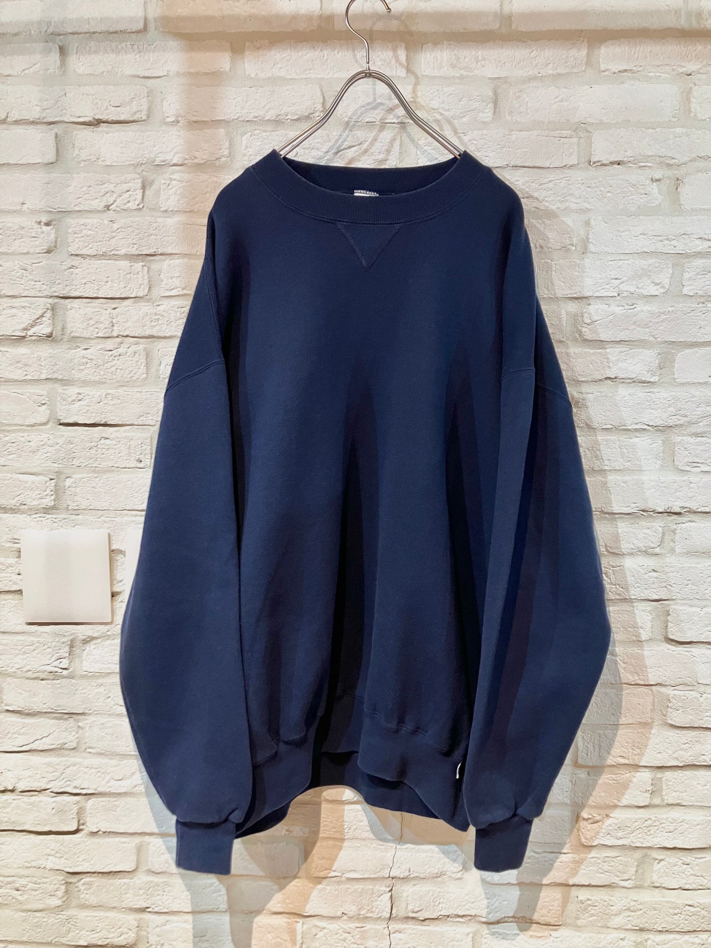 "RUSSELL®︎" Old Oversized Plain Sweat