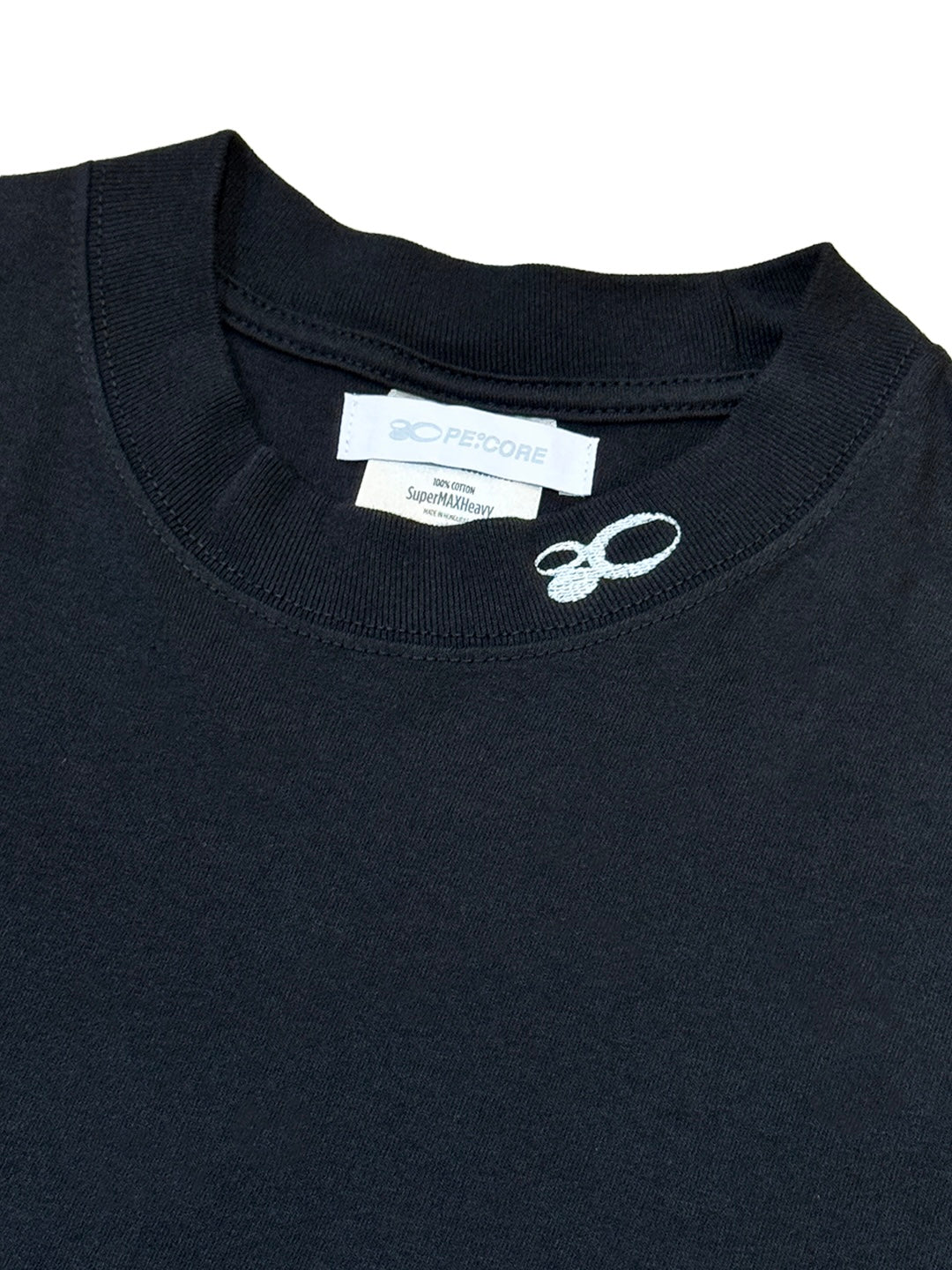 NECK POINT TEE (BLACK)