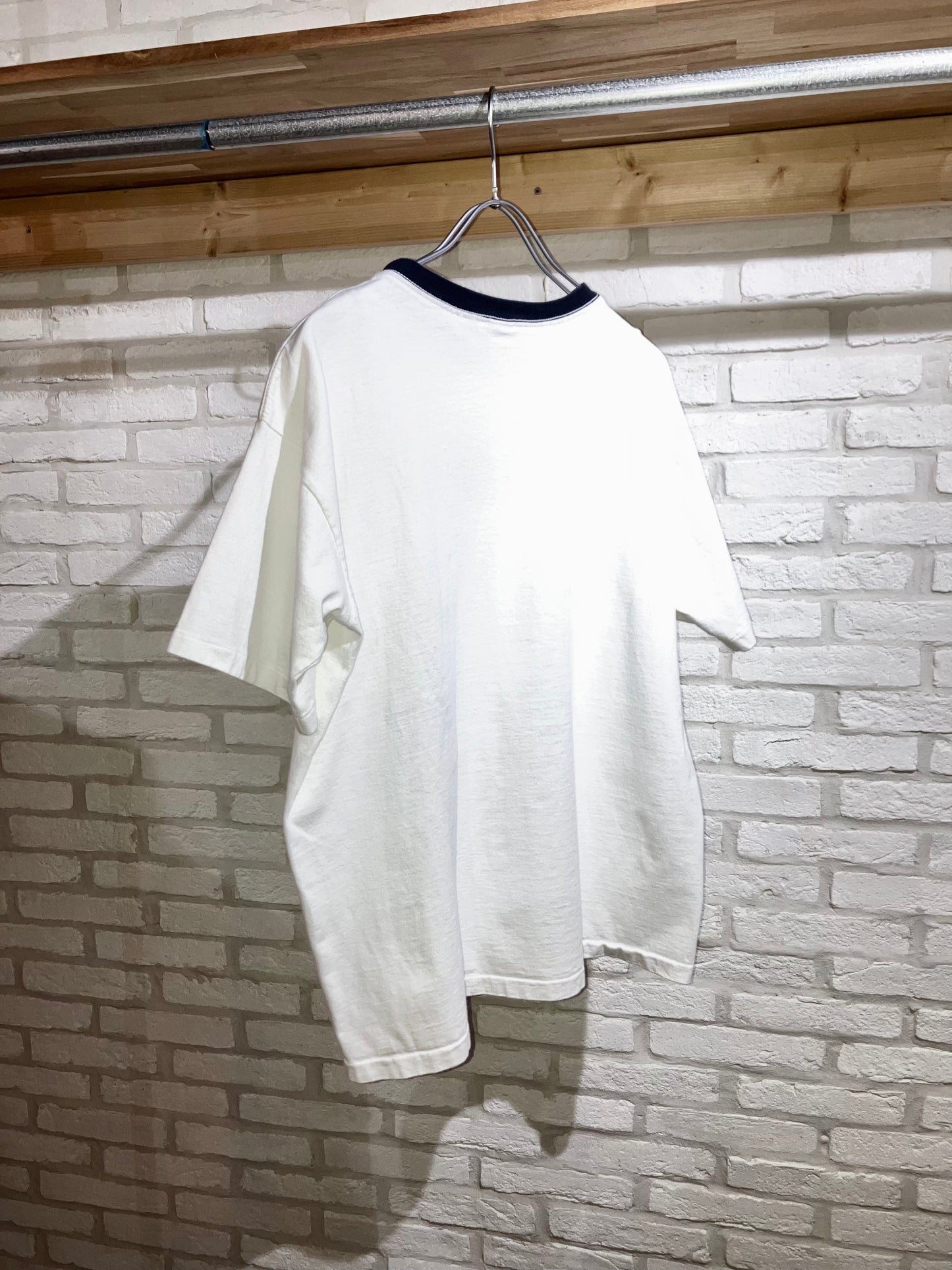 "GAP" Old Printed Ringer Tee