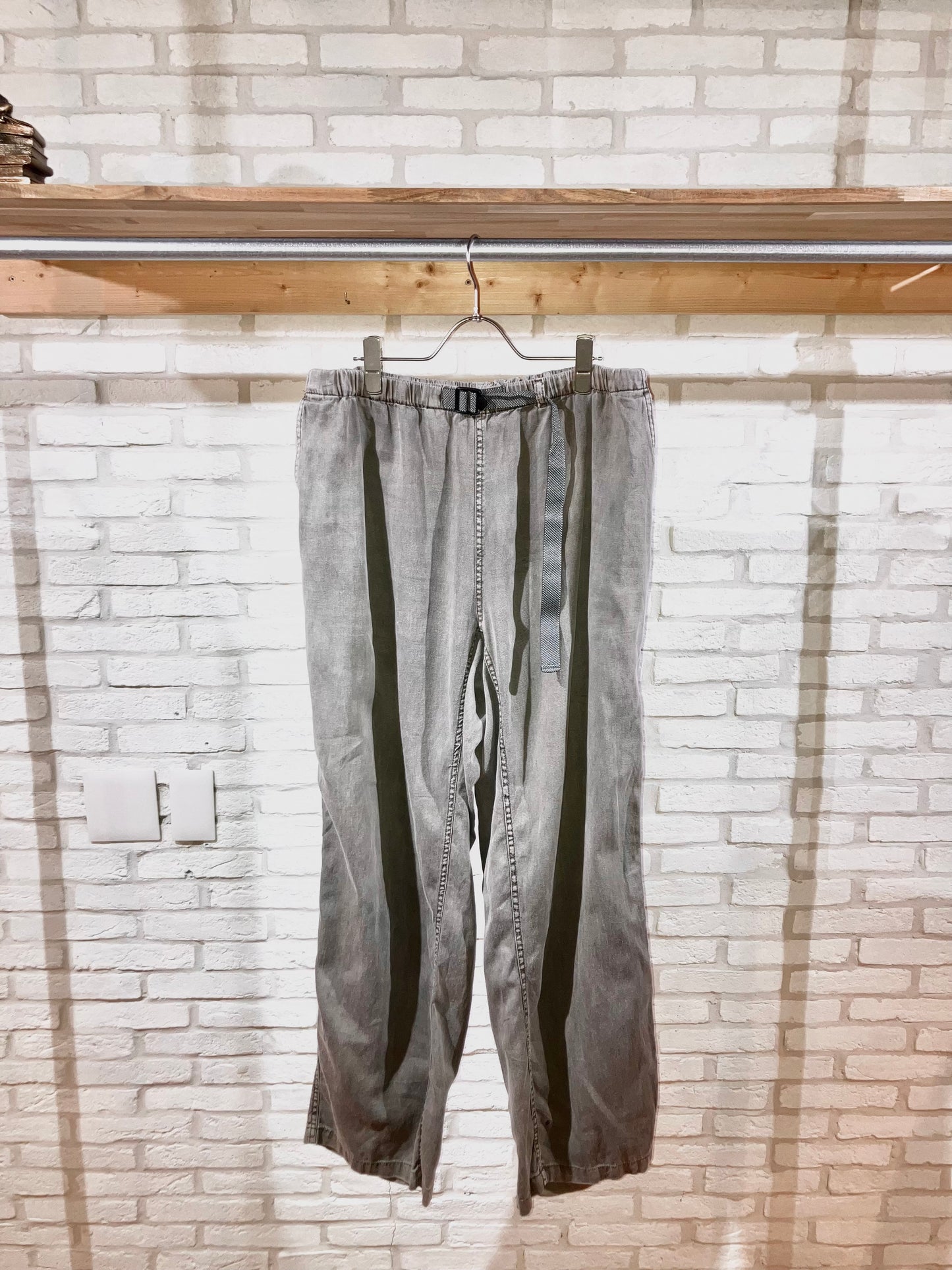 Old Linen&Cotton Climbing Wide Pants