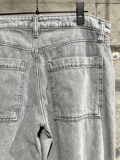 Baggy Cargo Denim Pants