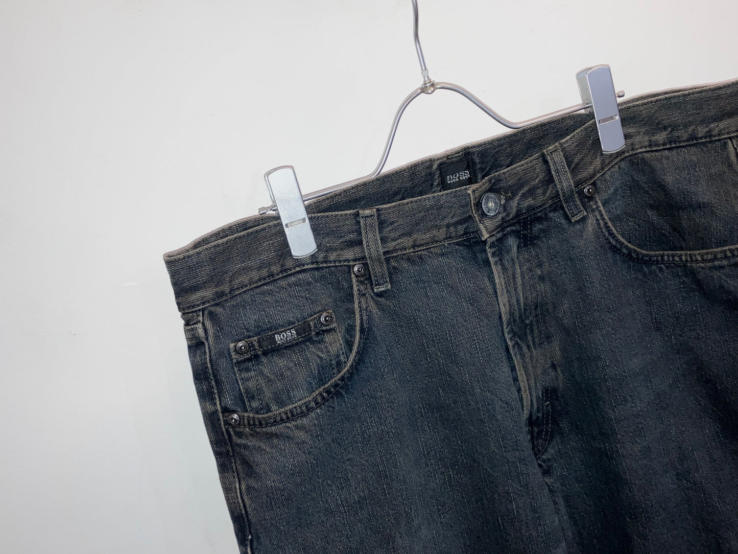 "HUGO BOSS" Old Color Denim Pants