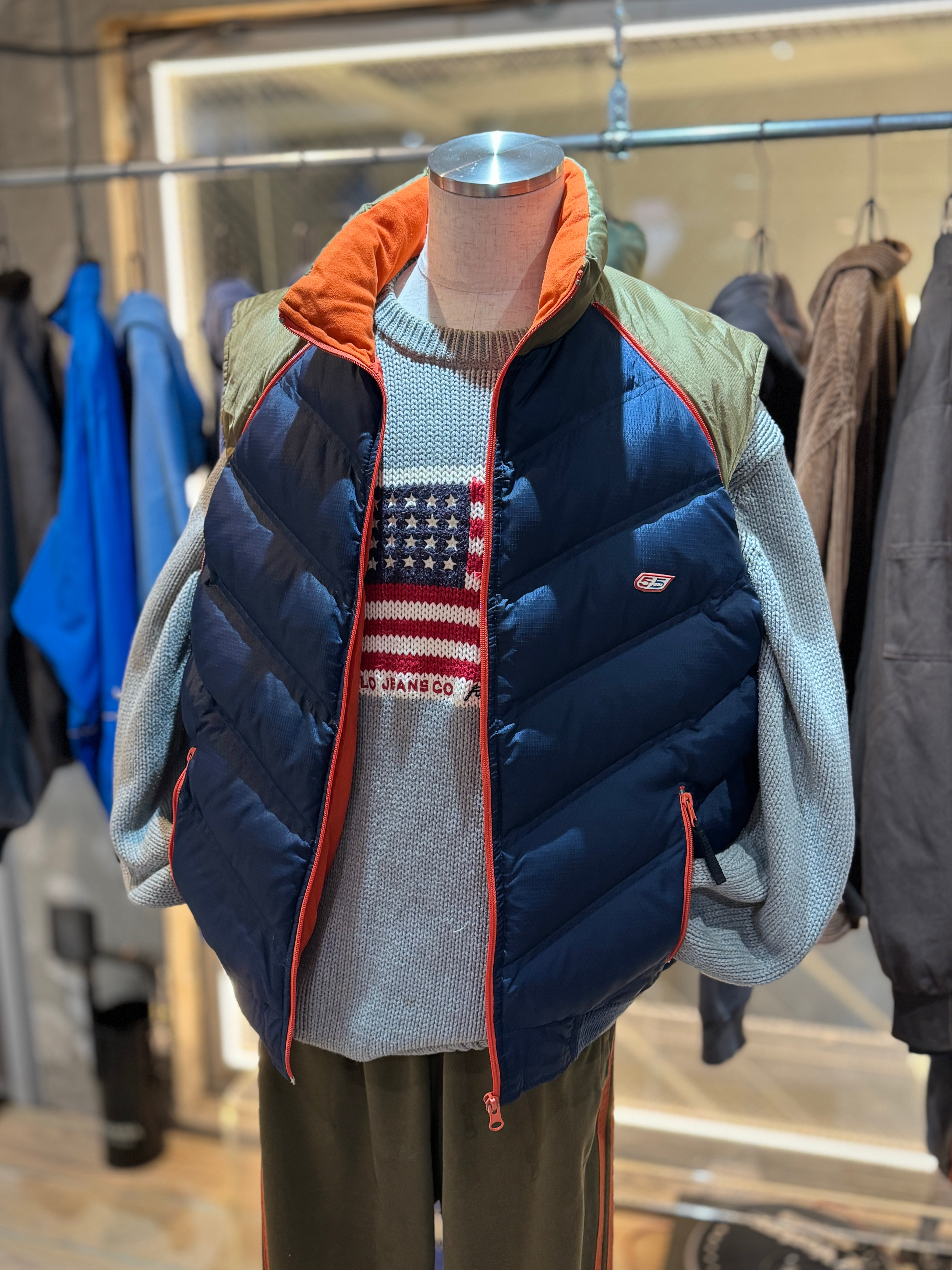 55DSL Diesel Zip-off Sleeve Down Jacket – BUSINESS AS USUAL