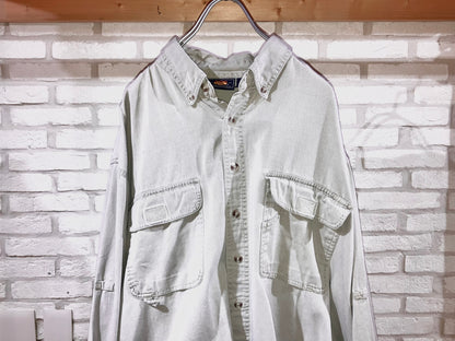 Old Oversized 2WAY Design Shirt