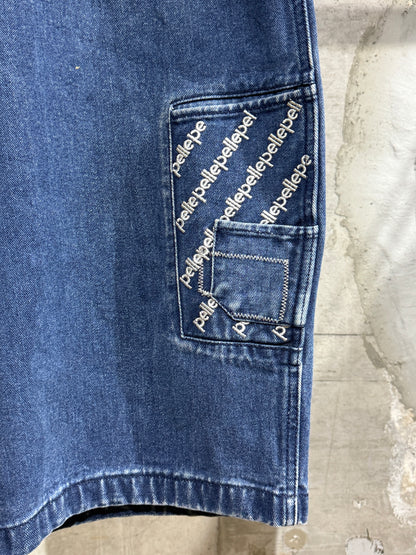 00s Vintage Pelle Pelle Denim Shorts