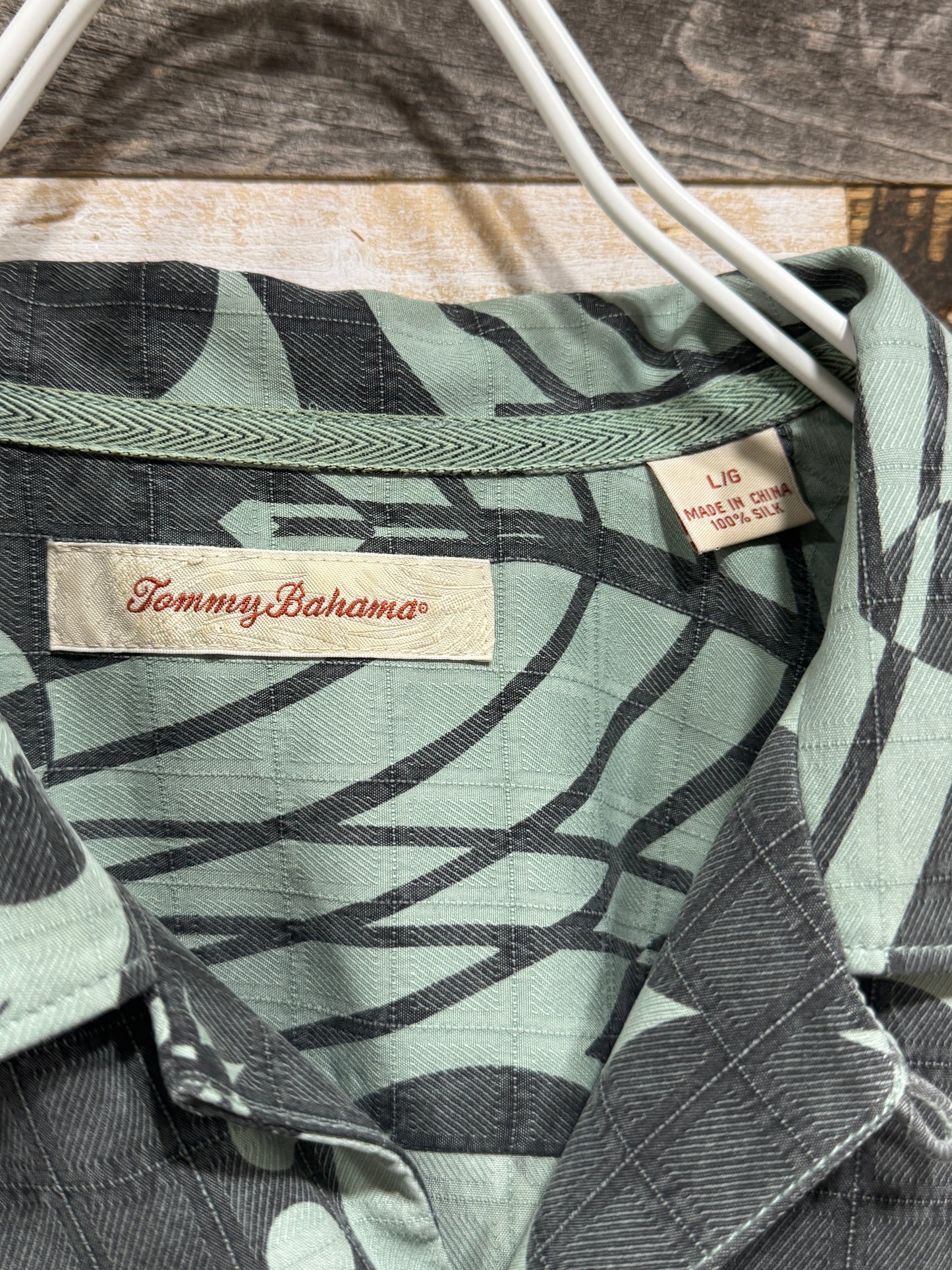 Tommy Bahama Floral Silk Shirt