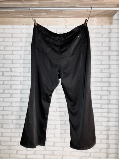 Old Super Wide Satin Pants